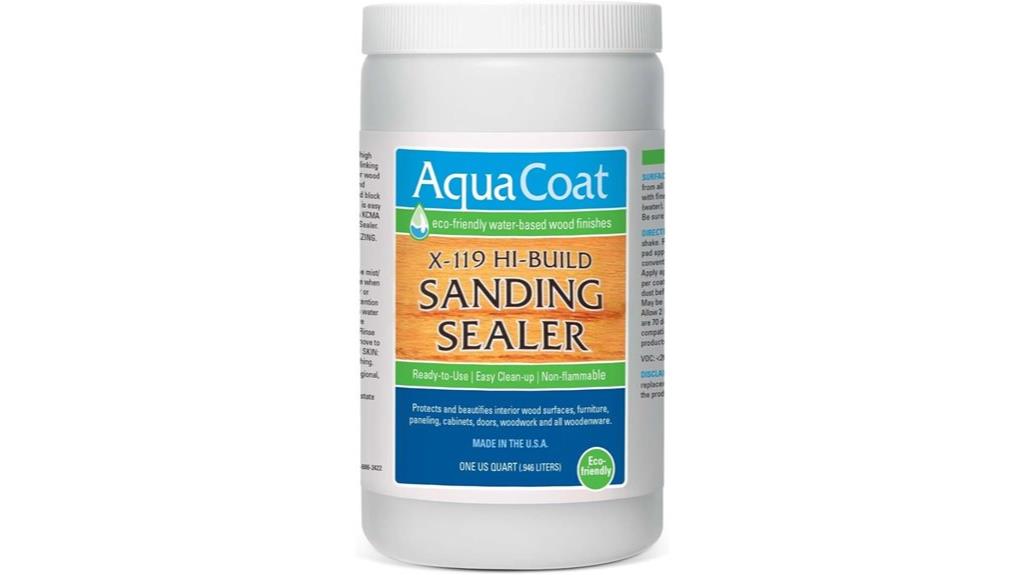 water based sanding sealer