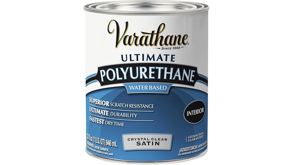 water based satin polyurethane