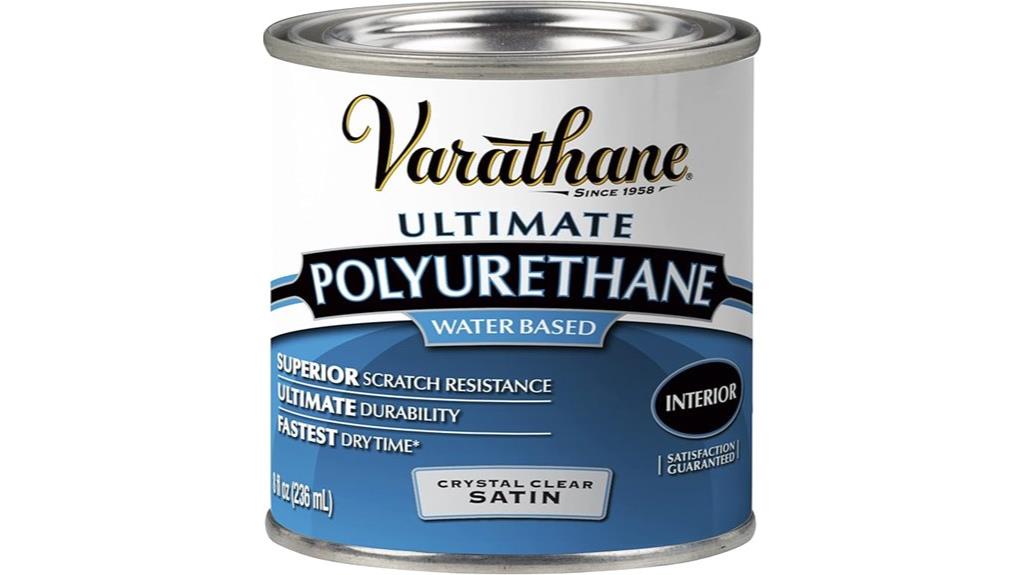 water based satin polyurethane