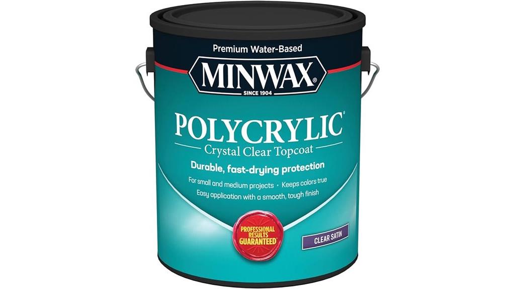 water based satin protective finish