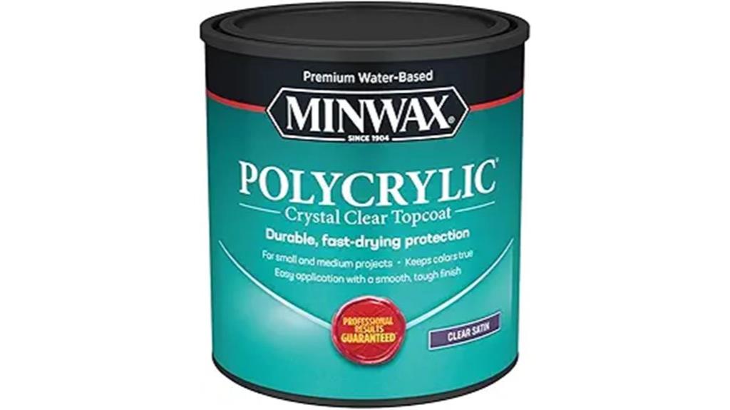 water based satin protective finish