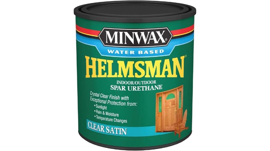 water based satin urethane