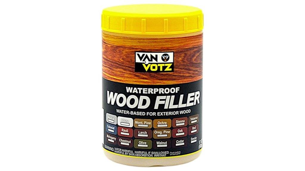 waterproof walnut wood filler
