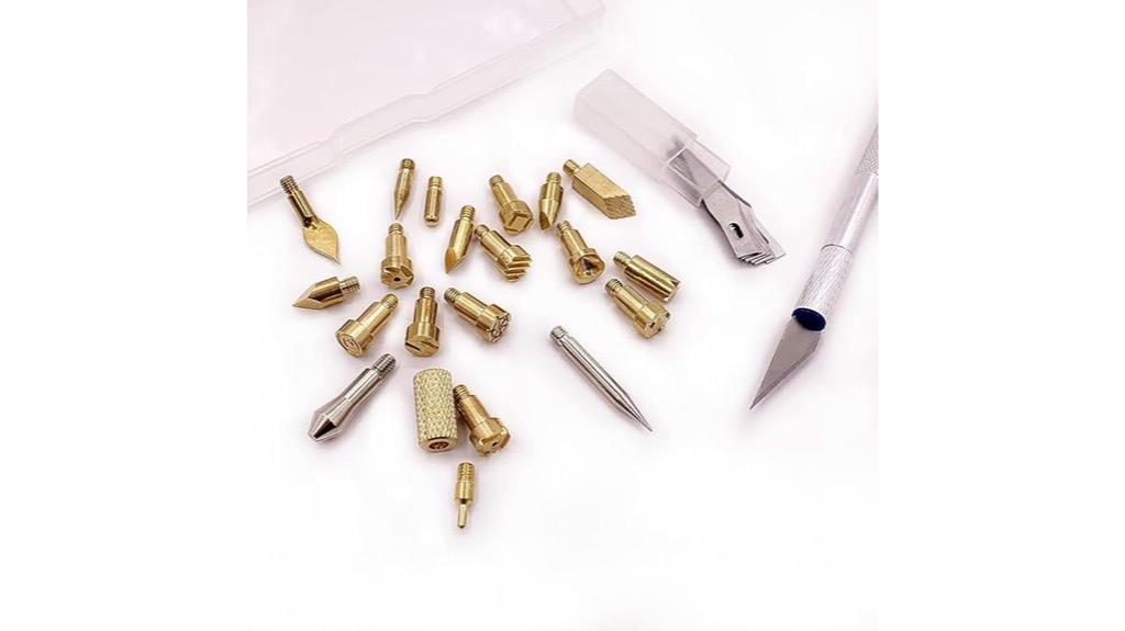 wood burning carving kit