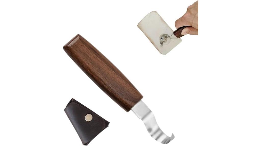 wood carving hook knife