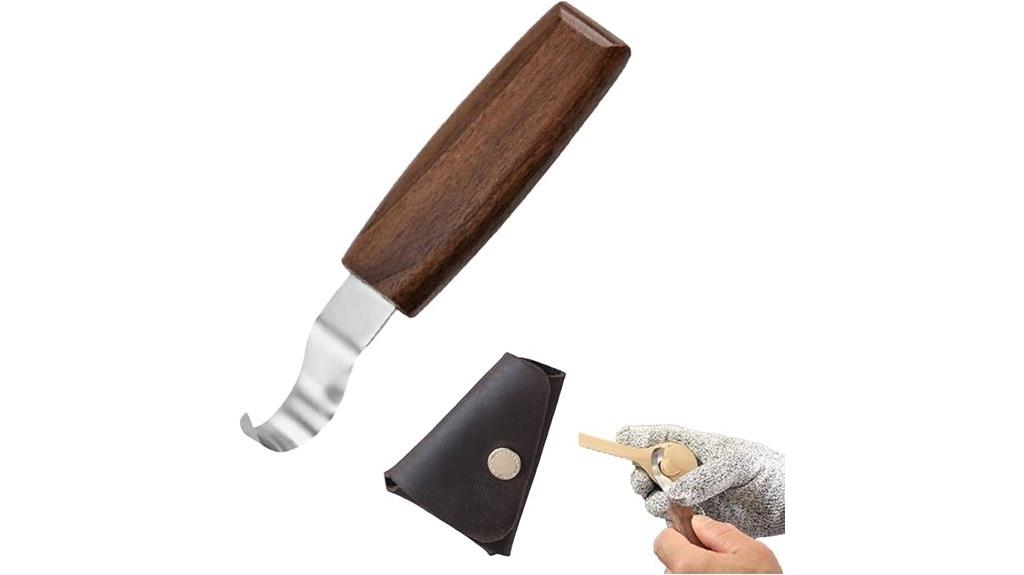 wood carving hook knife