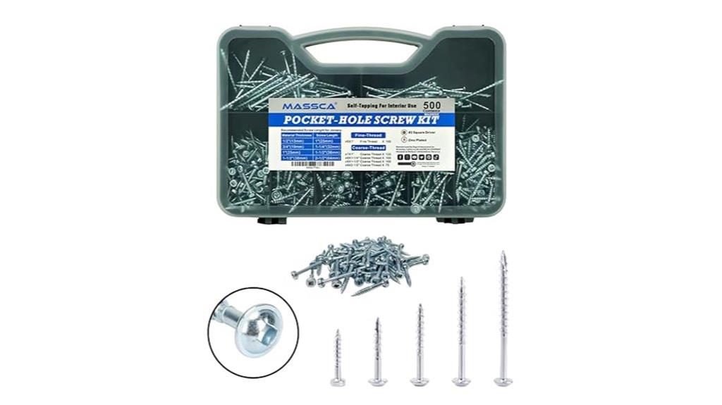wood screw assortment kit