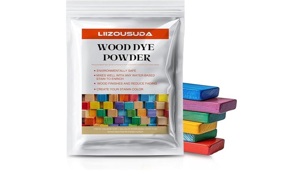 wood staining powder kit