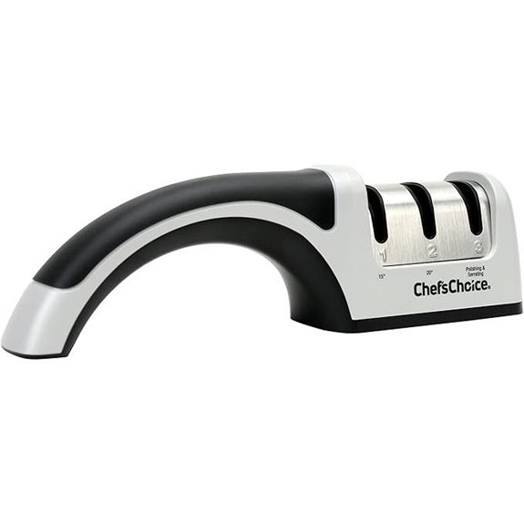 Chef'sChoice Manual Knife Sharpener with Diamond Abrasives