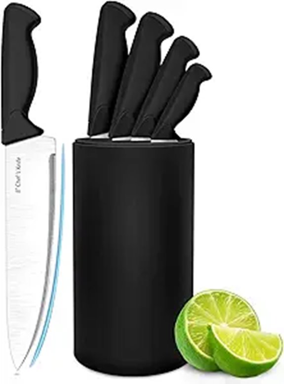 6-Piece German High Carbon Kitchen Knife Set