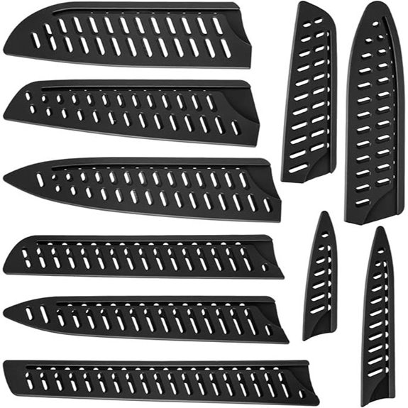 10-Pack Universal Knife Sheaths for Kitchen Knives