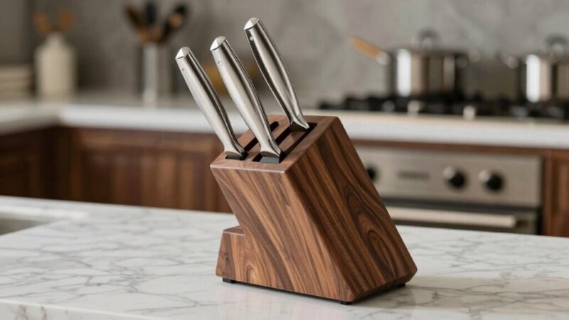 15 Best Knife Blocks for 2026 That Chefs Swear By - WoodnBits