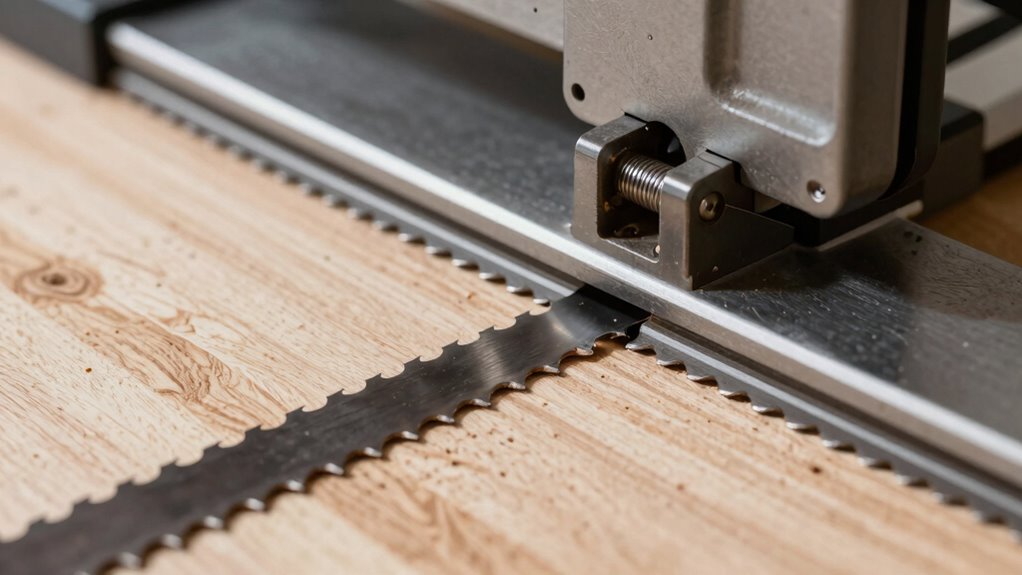 adjusting tension and tracking