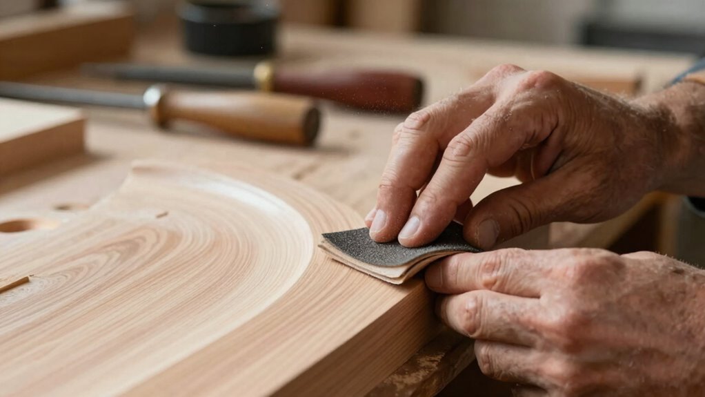 avoid heat cracks by sanding