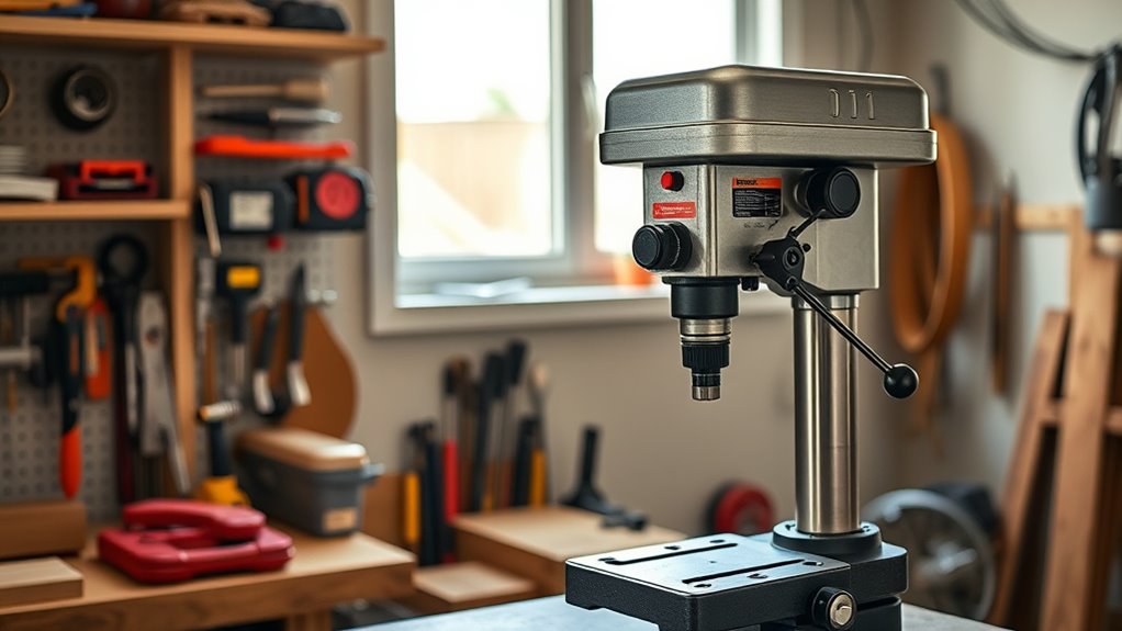 choosing small shop drill press