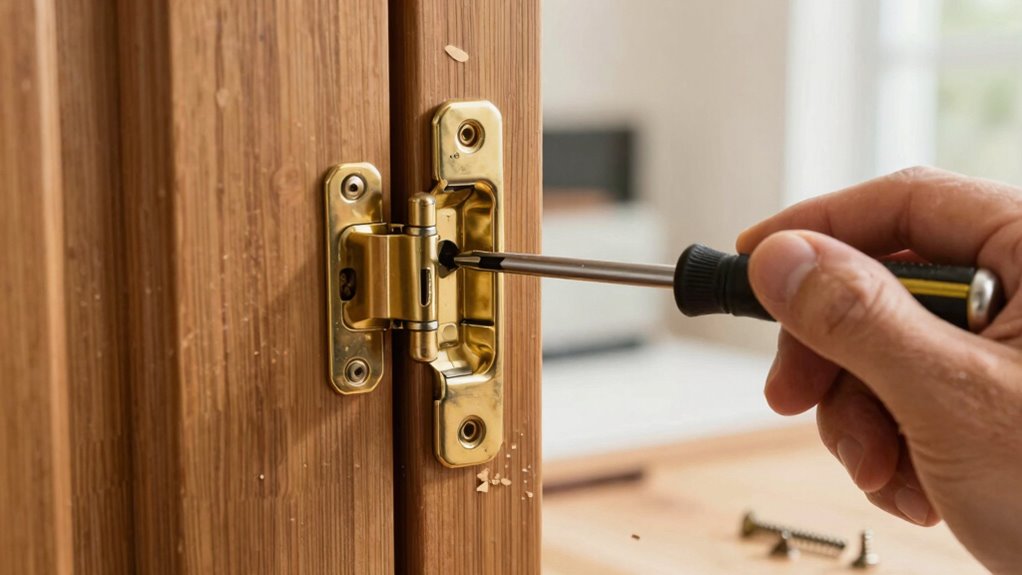 door hinge alignment tips