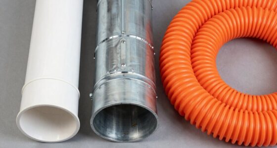 dust duct material comparison