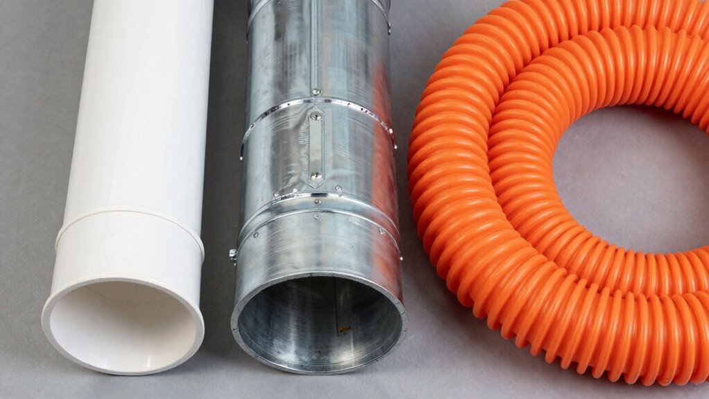 dust duct material comparison