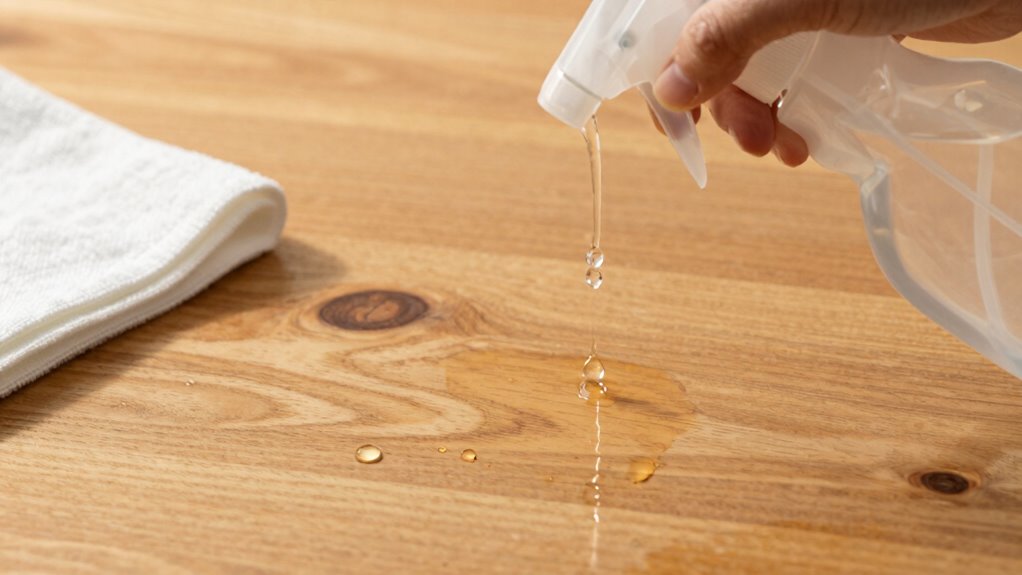 effective wood surface sanitization