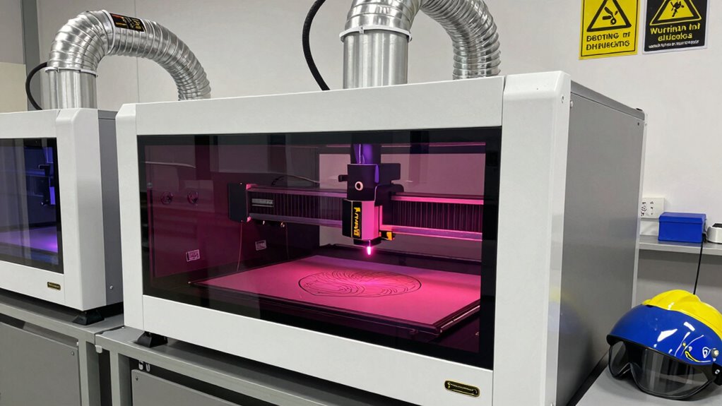 ensure proper ventilation and safety