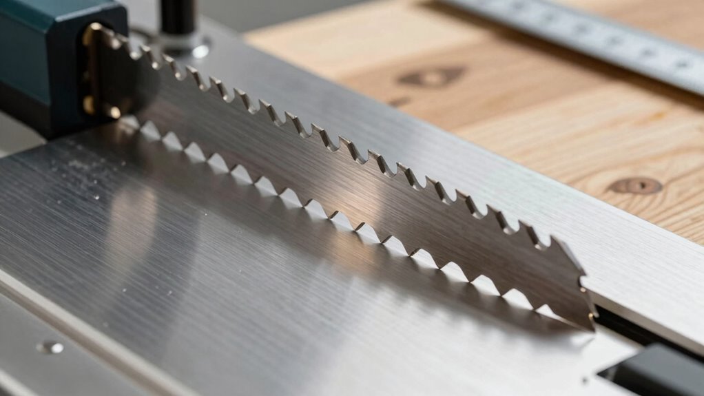 focus on blade and power