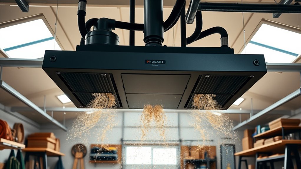 garage workshop air filtration