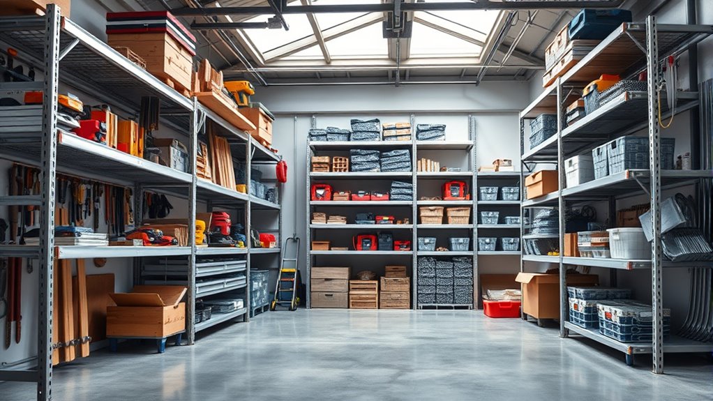 heavy duty shelving considerations