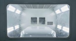 improper spray booth ventilation