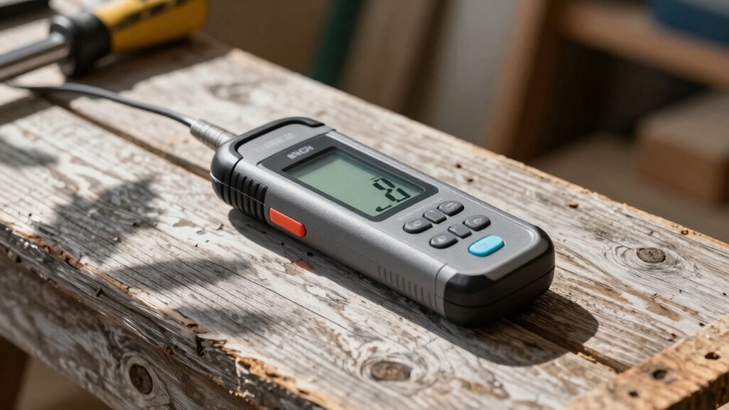 interpreting pinless moisture readings