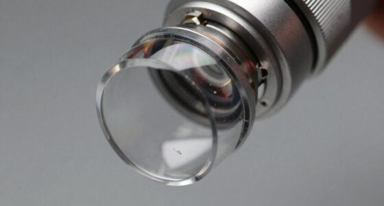 laser lens smudge damage