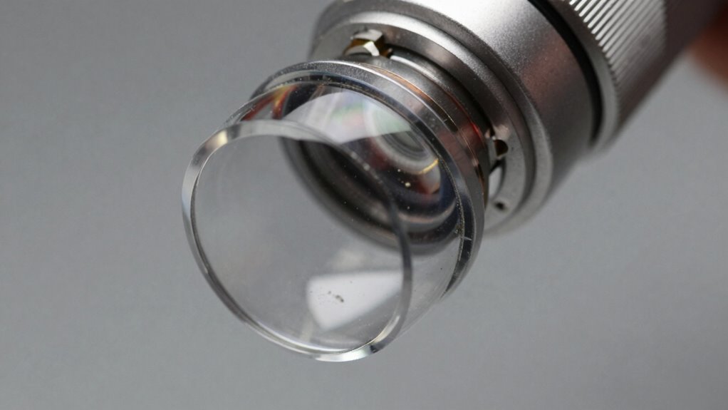 laser lens smudge damage