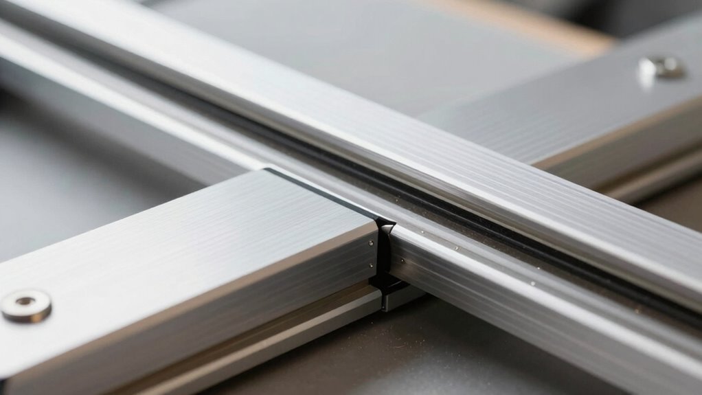 maintain dust free rail movement