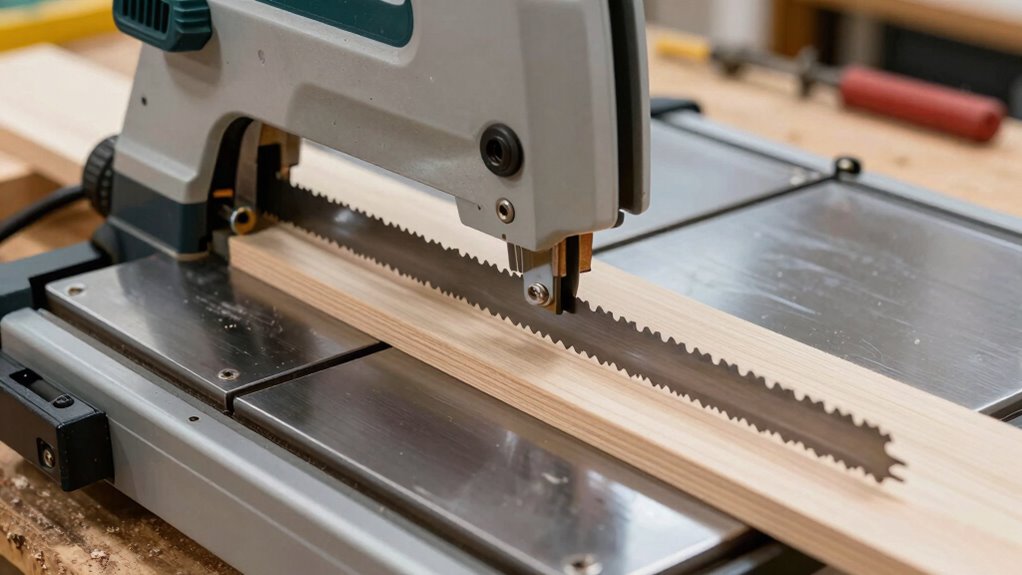 precise bandsaw resaw setup