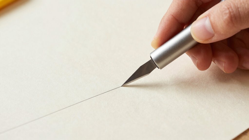 precise marking knife technique