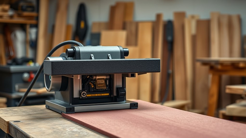 professional woodworking edge sander