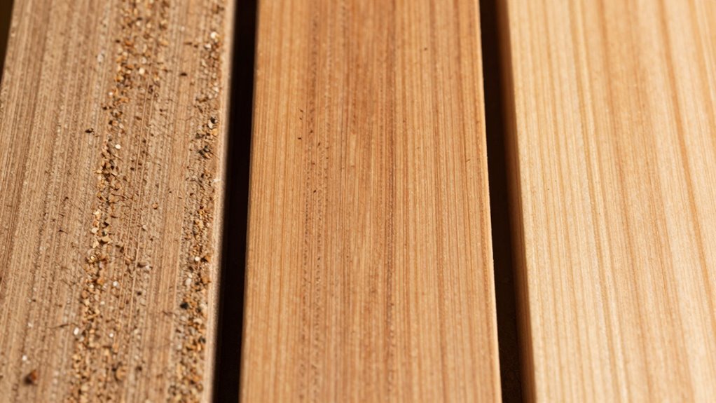 progressive grit sanding technique