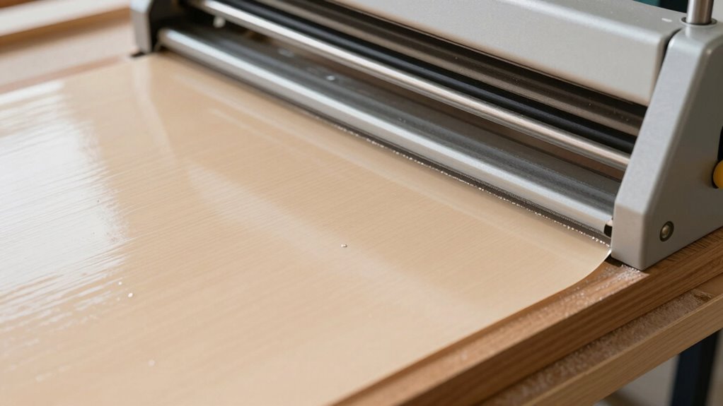 proper veneer pressing technique