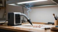 proper ventilation for pyrography