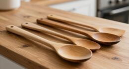 reset wooden utensil odor
