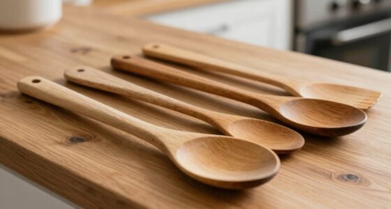 reset wooden utensil odor