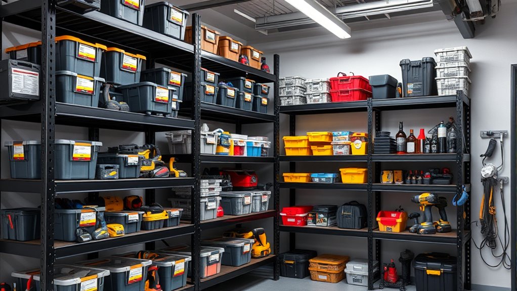 robust adjustable shelving