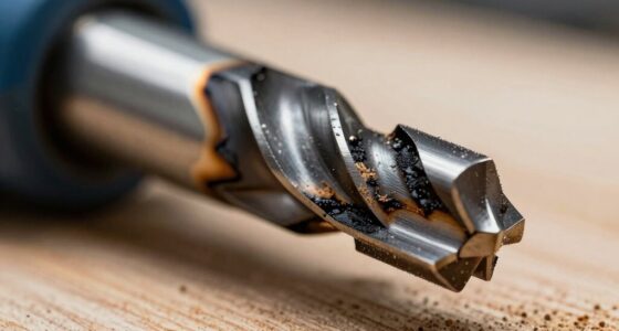 router bit burn marks