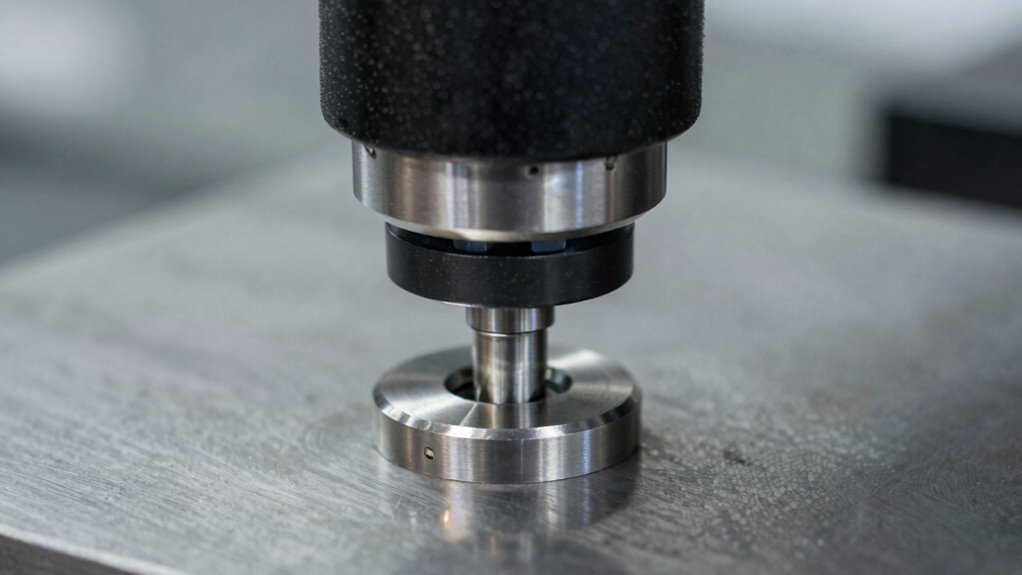 secure workpiece with vacuum