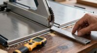 table saw alignment checks