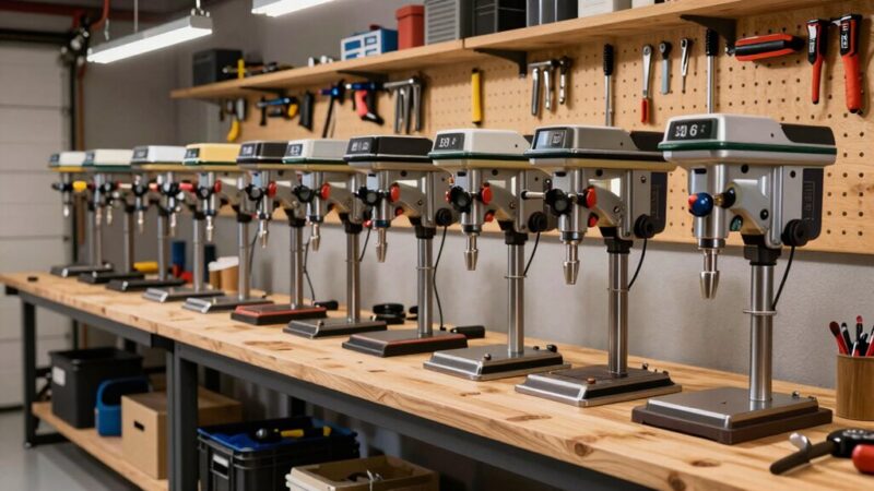14 Best Benchtop Drill Presses for Garage Workshops in 2026 - WoodnBits