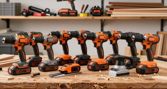 top cordless woodworking tool sets
