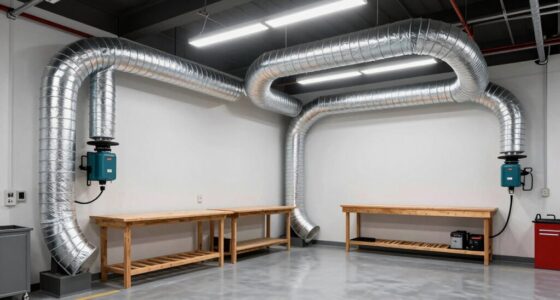 top dust collection ducting kits