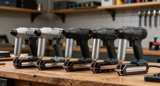 top garage workshop brad nailers