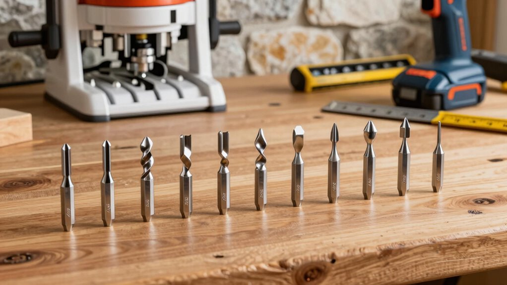 top garage workshop router sets