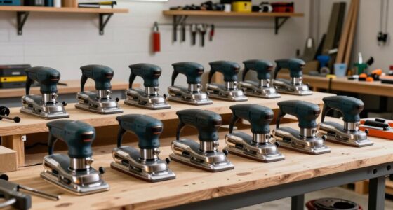 top garage workshop sanders